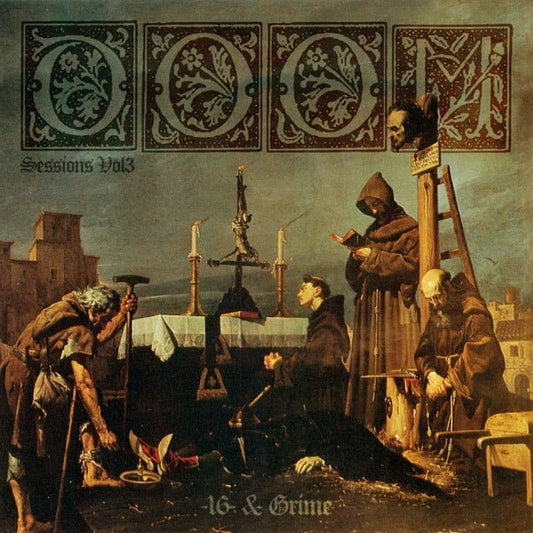 16/Grime - Doom Sessions Vol. 3 (Striped Brown & Yellow & Red Vinyl) (LP) - Joco Records