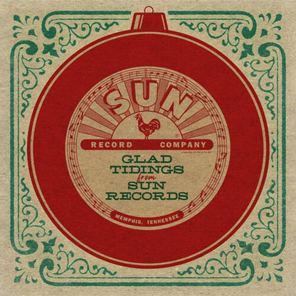 Various Artists - Glad Tidings From Sun Records (Limited Edition, Red Vinyl) (LP)