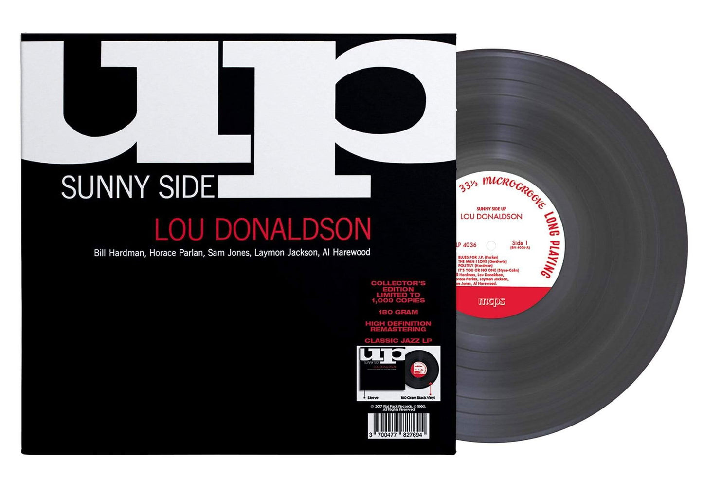 Lou Donaldson - 33 Tours - Sunny Side Up (Blue Note/180 Gram Black Vinyl) - Joco Records