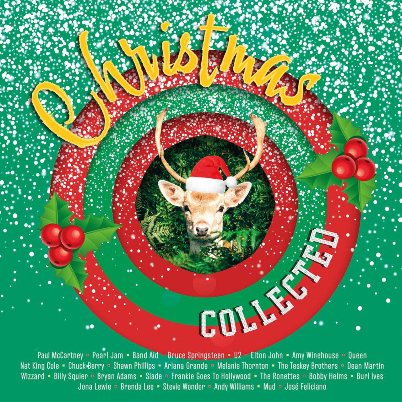 Various Artists - Christmas Collected (Limited Edition, Transparent Green & Red Vinyl) (2 LP) - Joco Records