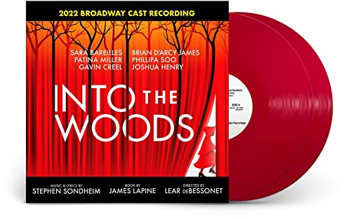 Stephen Sondheim/Sara Bareilles/2022 Broadway Cast - Into The Woods (2022 Broadway Cast Recording) (Apple Red 2 LP) - Joco Records