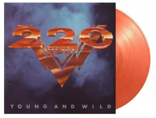 220 Volt - Young And Wild (Limited Edition Import, 180 Gram, Translucent Red Marble Vinyl) (LP) - Joco Records