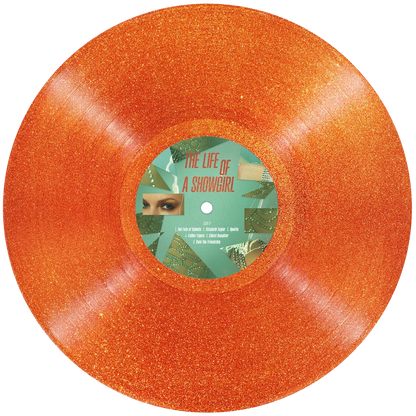 Taylor Swift - The Life Of A Showgirl (Portofino Orange Glitter Vinyl) (LP)