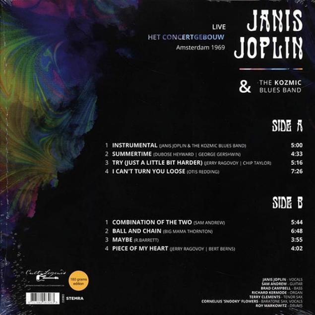 Janis Joplin & The Kozmic Blues Band - Live in Amsterdam 1969 (Broadcast Import) (LP)