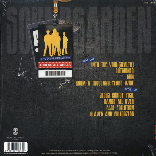 Soundgarden - Uncaged (Limited Edition Import, Broadcast Recordings, Clear Vinyl) (LP) - Joco Records