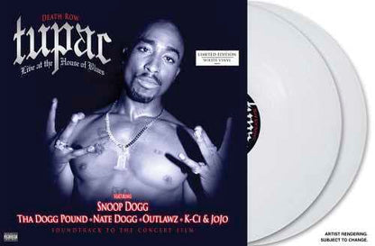 2Pac - Live At The House Of Blues (Explicit Content) (Color Vinyl, White) (2 LP) - Joco Records