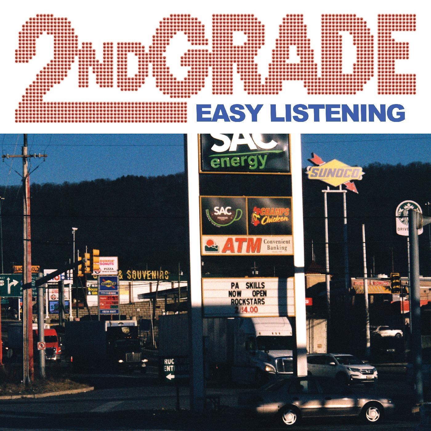 2nd Grade - Easy Listening (Blue Vinyl) (LP) - Joco Records