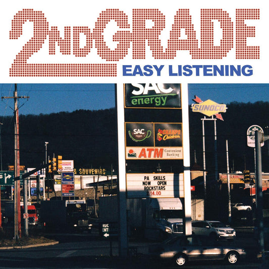 2nd Grade - Easy Listening (Blue Vinyl) (LP) - Joco Records
