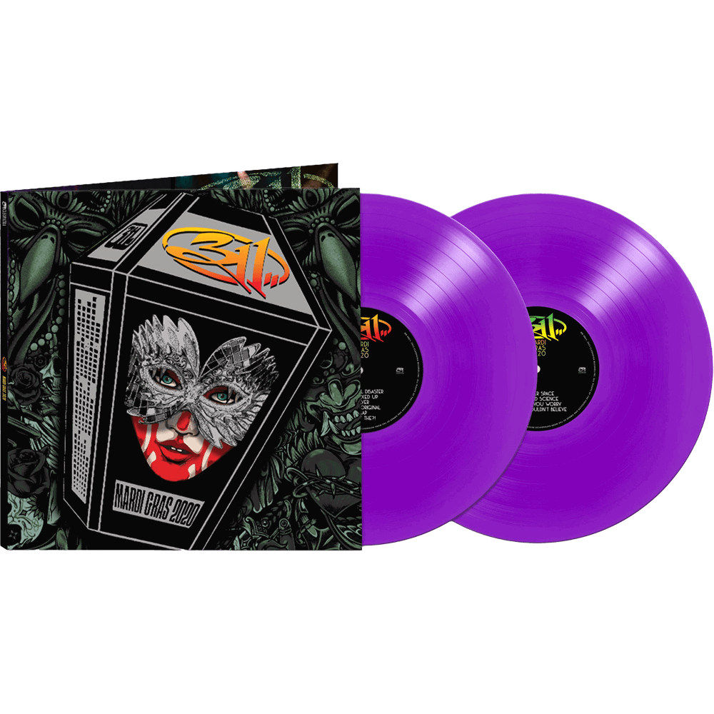 311 - Mardi Gras 2020 (Limited Edition, Purple Vinyl) (2 LP) - Joco Records