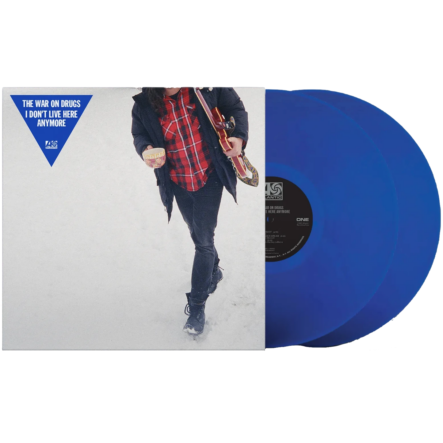 The War On Drugs - I Don't Live Here Anymore (Indie Exclusive, Blue Translucent Vinyl) (LP) - Joco Records