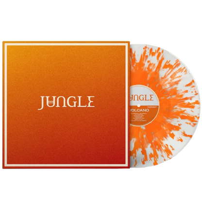 Jungle - Volcano (Indie Exclusive, Clear & Orange Splatter Vinyl) (LP) - Joco Records