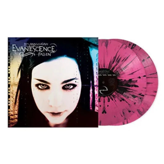 Evanescence - Fallen: 20th Anniversary Deluxe Edition (Indie Exclusive, Pink & Black Marble Vinyl) (2 LP) - Joco Records