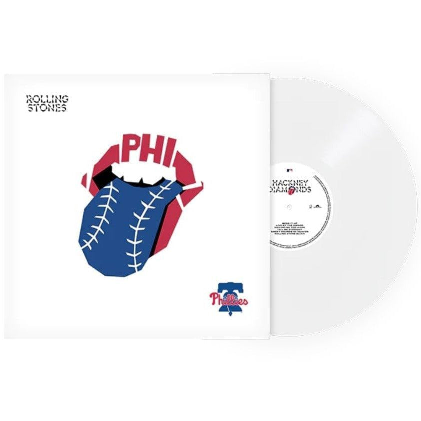 The Rolling Stones - Hackney Diamonds (Philadelphia Phillies Edition, White Vinyl) (LP) - Joco Records