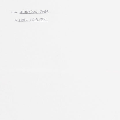 Chris Stapleton - Starting Over (2 LP)