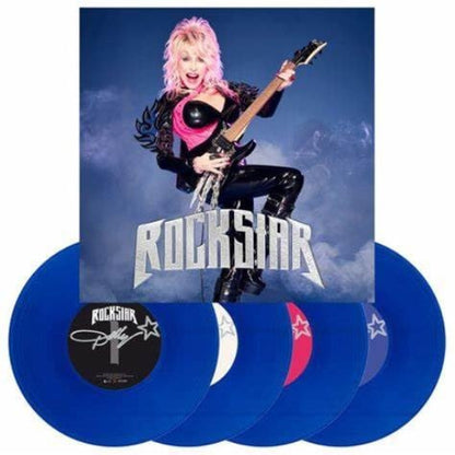Dolly Parton - Rockstar (Limited Edition, Blue Vinyl Set) (4 LP) - Joco Records