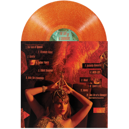 Taylor Swift - The Life Of A Showgirl (Portofino Orange Glitter Vinyl) (LP)