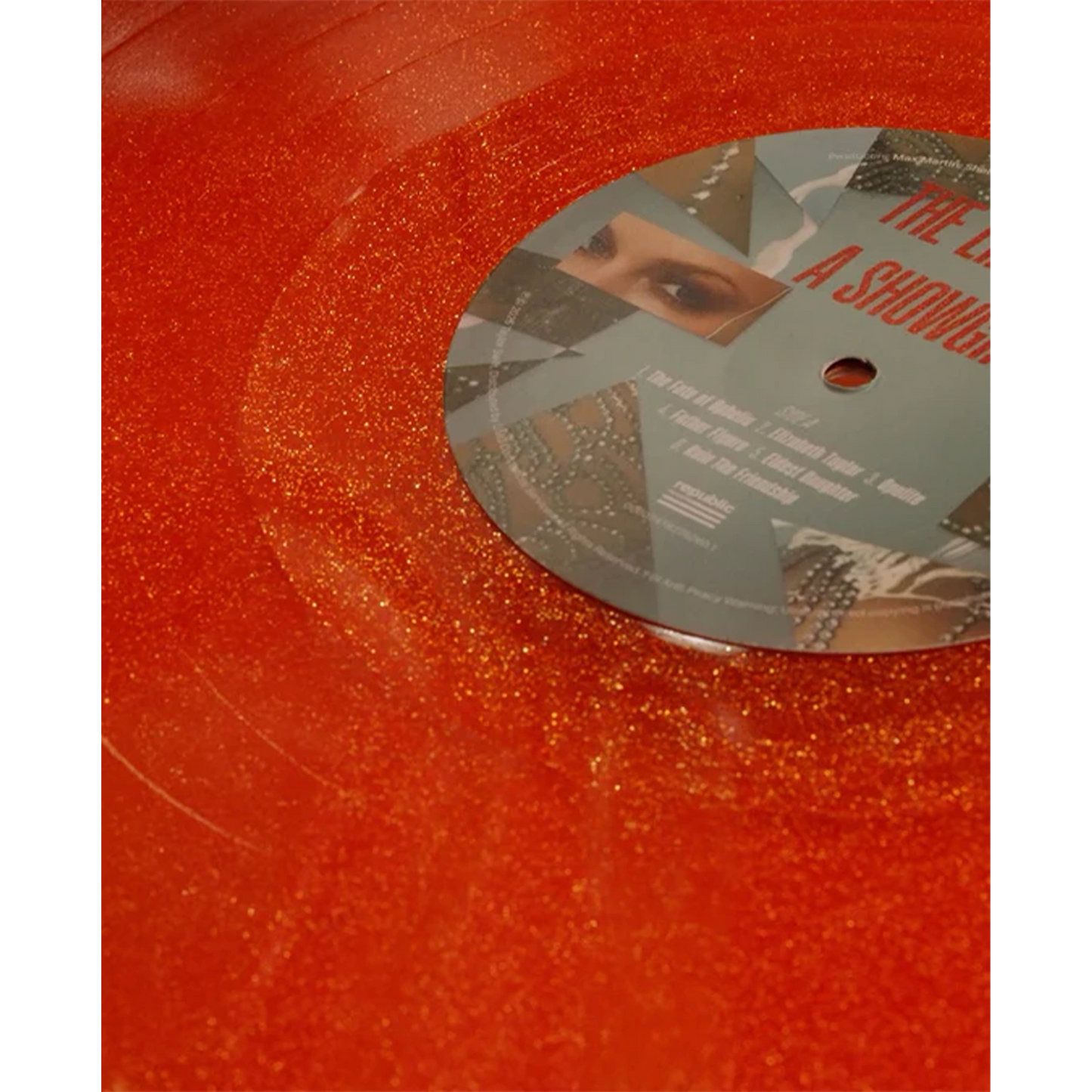 Taylor Swift - The Life Of A Showgirl (Portofino Orange Glitter Vinyl) (LP)