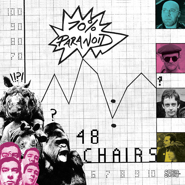 48 Chairs - 70% Paranoid (LP) - Joco Records
