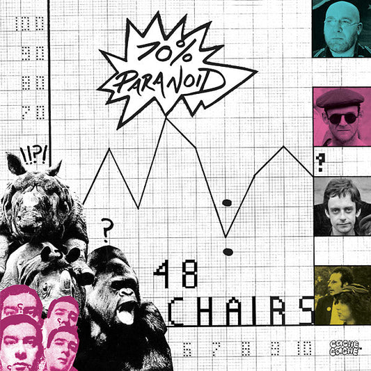 48 Chairs - 70% Paranoid (LP) - Joco Records