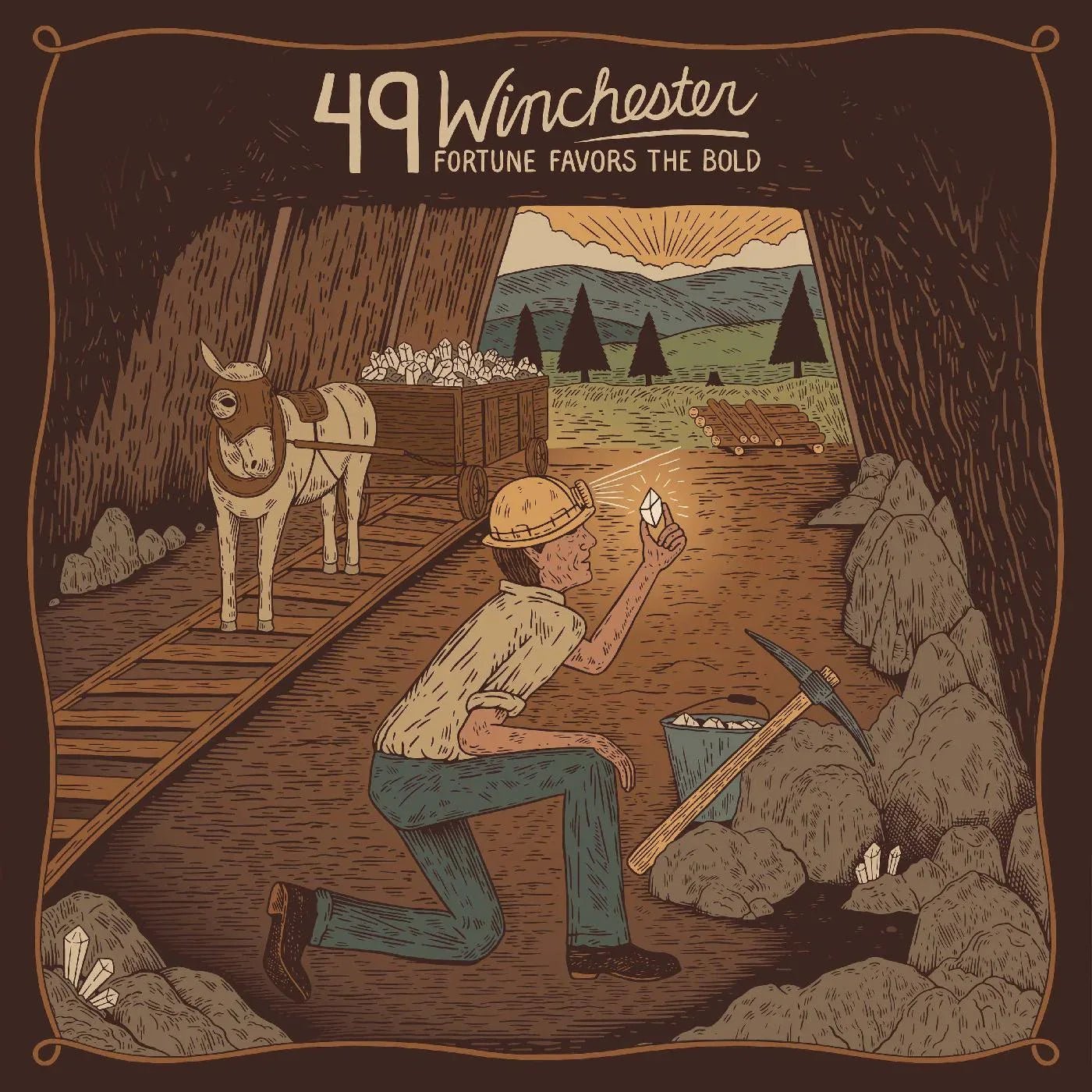 49 Winchester - Fortune Favors The Bold (LP) - Joco Records