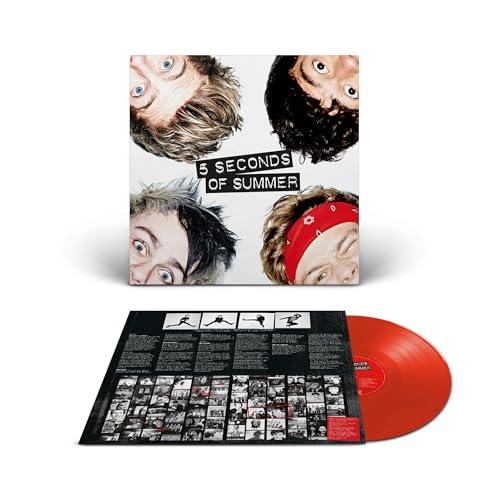 5 Seconds Of Summer - 5 Seconds Of Summer (10th Anniversary Edition) (Red Vinyl) (LP) - Joco Records