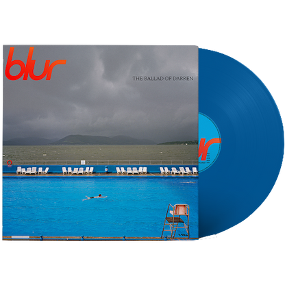 Blur - The Ballad of Darren (Indie Exclusive, Ocean Blue Vinyl) (LP) - Joco Records