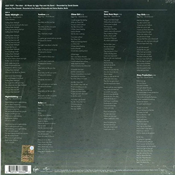 Iggy Pop - The Idiot (LP)