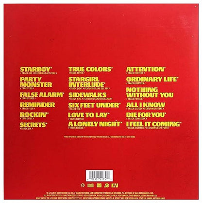 The Weeknd - Starboy (Limited Edition, Translucent Red Vinyl) (2 LP)