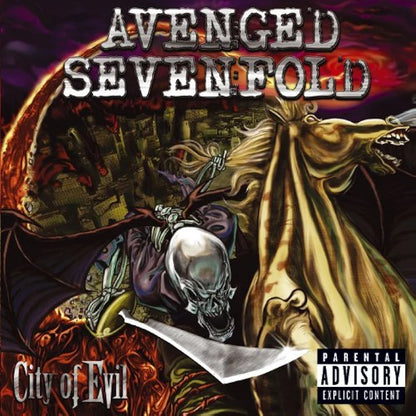Avenged Sevenfold - City of Evil (Limited Edition, Gold Vinyl) (2 LP) - Joco Records