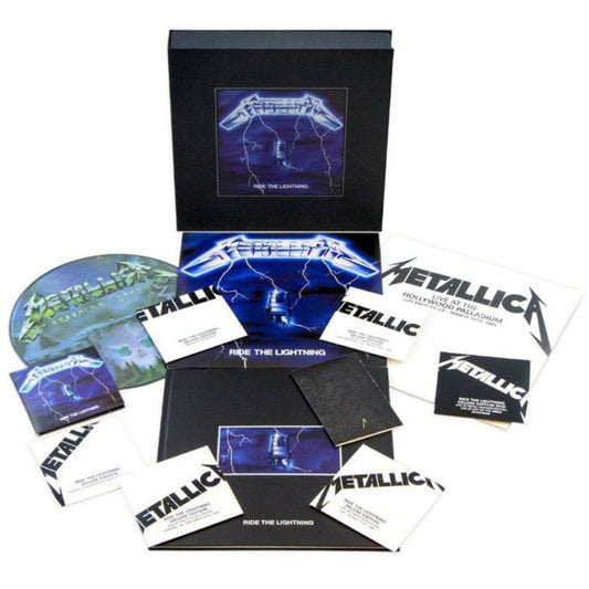 Metallica - Ride the Lightning (Deluxe Edition, Boxed Set) (6 CD, DVD, 4 LP) - Joco Records
