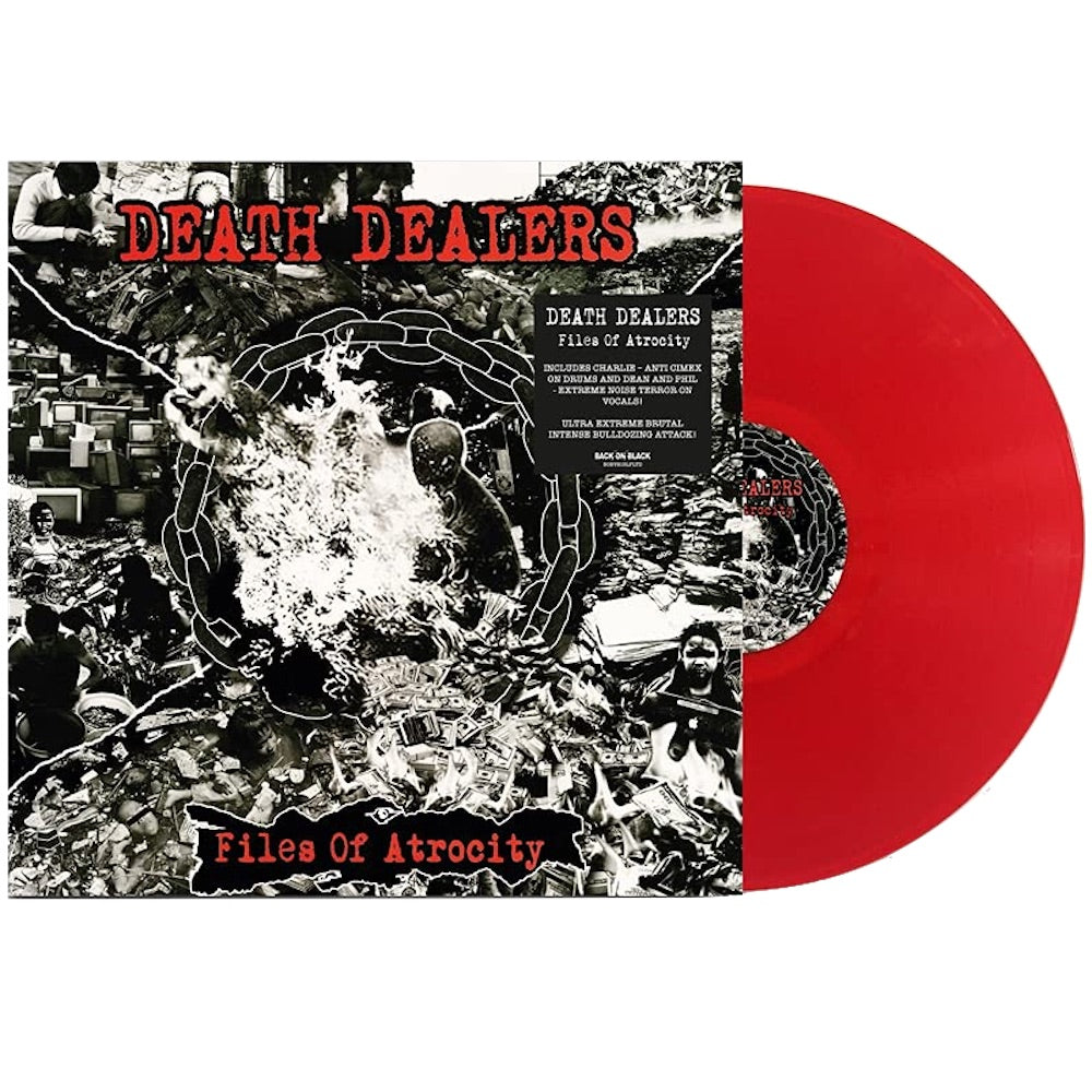 Death Dealers - Files Of Atrocity (Limited Edition, Red Vinyl) (LP)