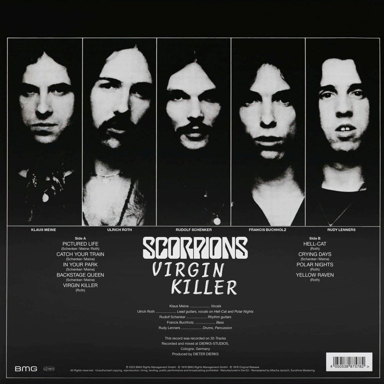 Scorpions - Virgin Killer (Limited Edition, Sky Blue Vinyl) (LP) - Joco Records