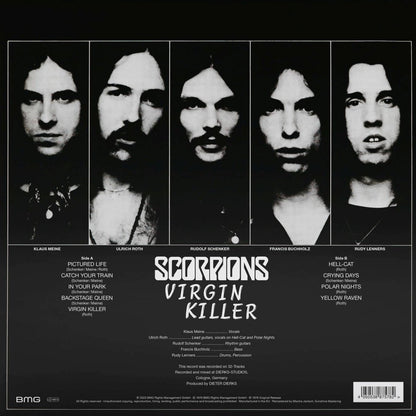 Scorpions - Virgin Killer (Limited Edition, Sky Blue Vinyl) (LP) - Joco Records