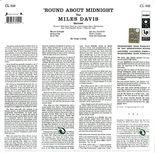 Miles Davis - Round About Midnight (Import) (LP) - Joco Records