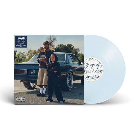 6lack - Love Is The New Gangsta (Alternate Cover) (Moonlight Clear Vinyl)