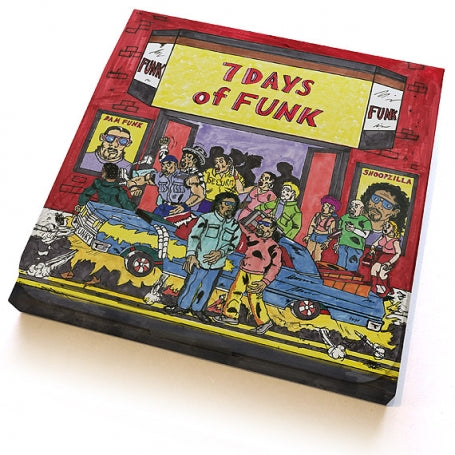 7 Days Of Funk - 7 Days Of Funk / Faden Away (8 X 7" Box Set) (Vinyl)