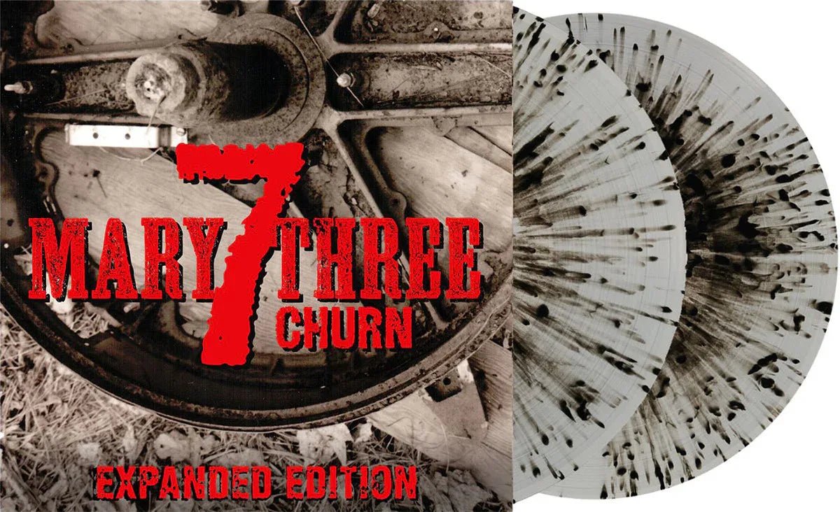 7 Mary Three - Churn (Indie Exclusive) (Milky & Black Splatter Vinyl) (2 LP) - Joco Records