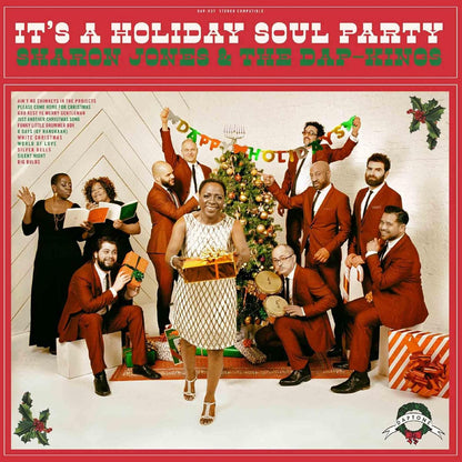 Sharon Jones & The Dap-Kings – It's A Holiday Soul Party (Candy Cane Vinyl) (LP)