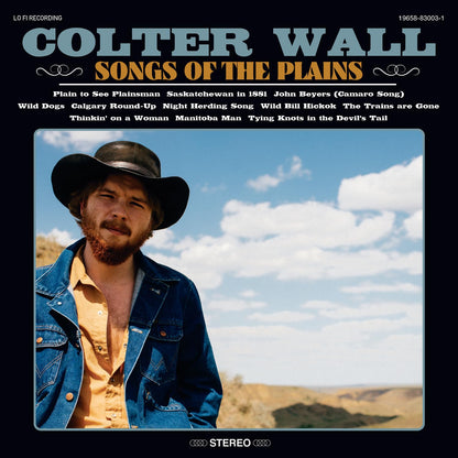 Colter Wall - Songs Of The Plains (Limited Edition, Opaque Red Vinyl) (LP) - Joco Records