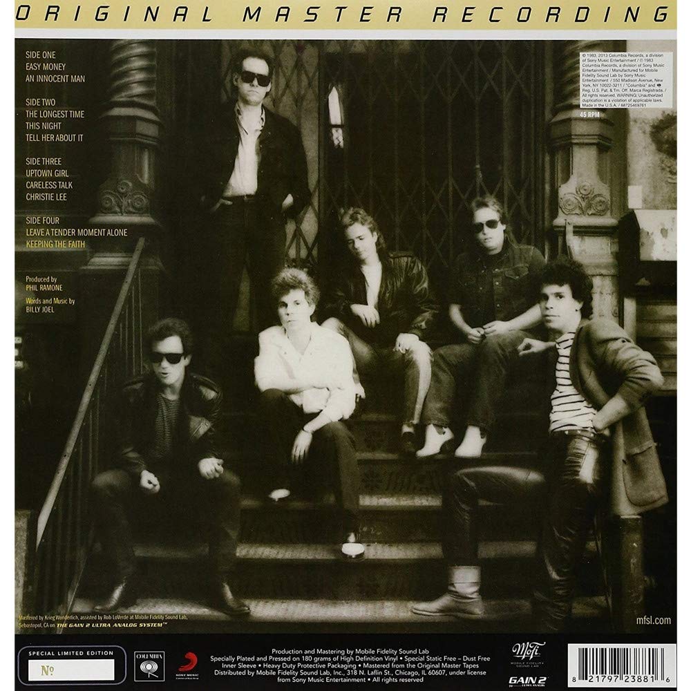 Billy Joel - An Innocent Man (Limited Edition, 180 Gram, Numbered) (2 LP)