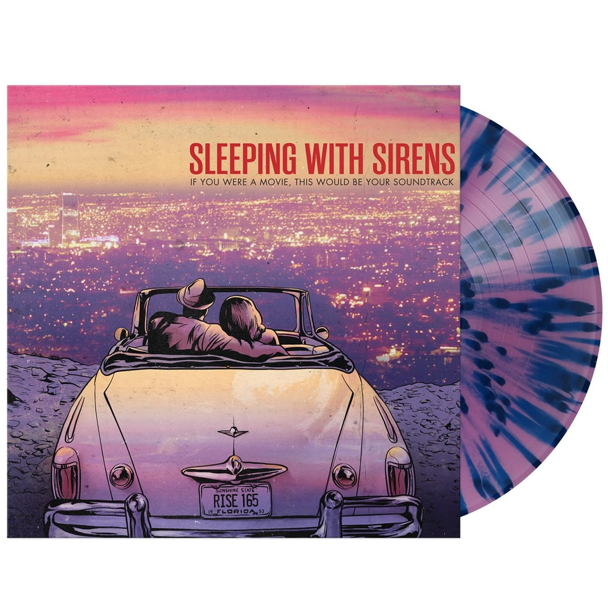 Sleeping With Sirens - If You Were A Movie, This Would Be Your Soundtrack (Purple & Blue Splatter Vinyl) (12" EP)