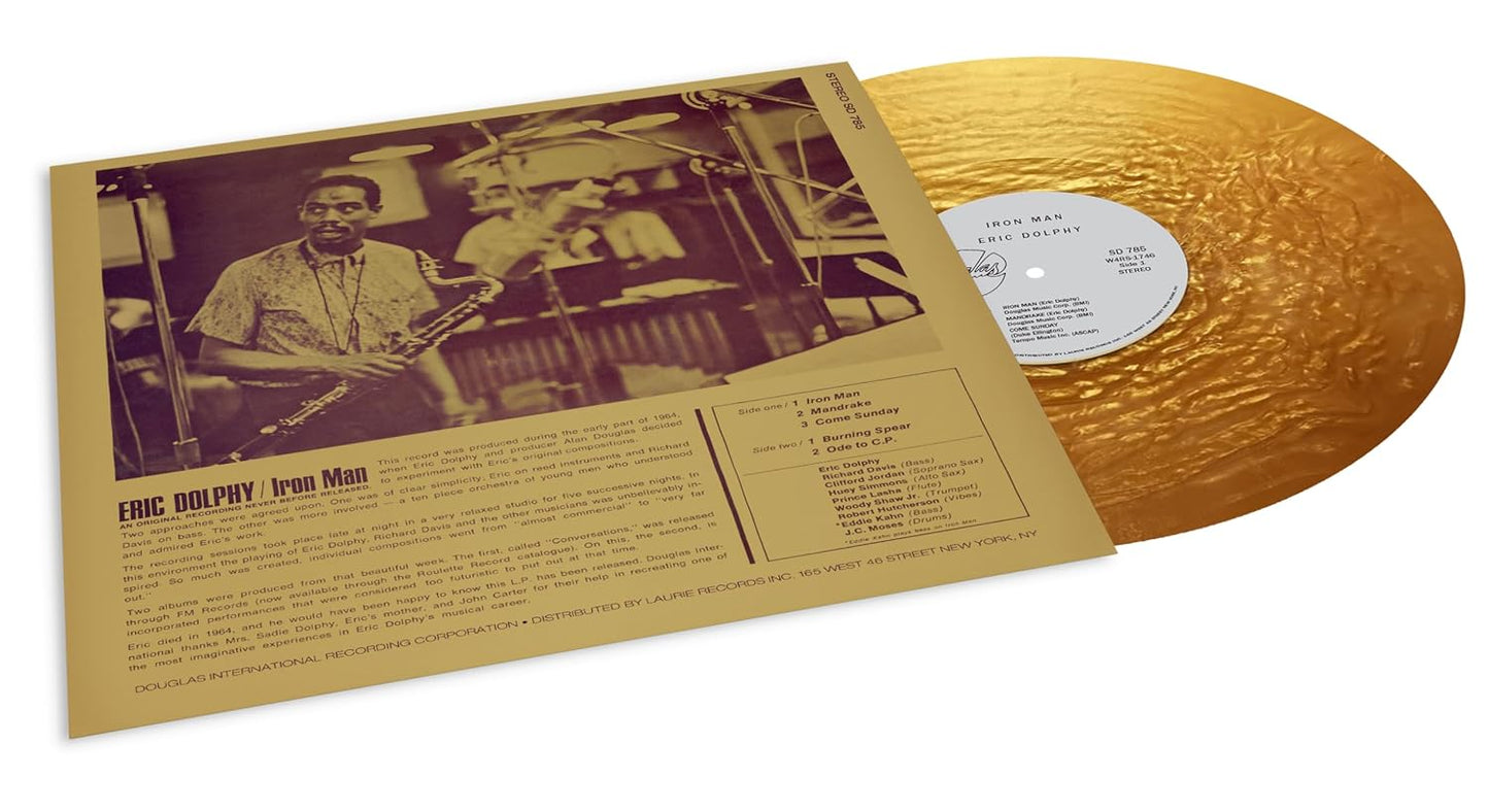 Eric Dolphy - Iron Man (RSD 11.2023 Exclusive, Gold Vinyl) (LP)