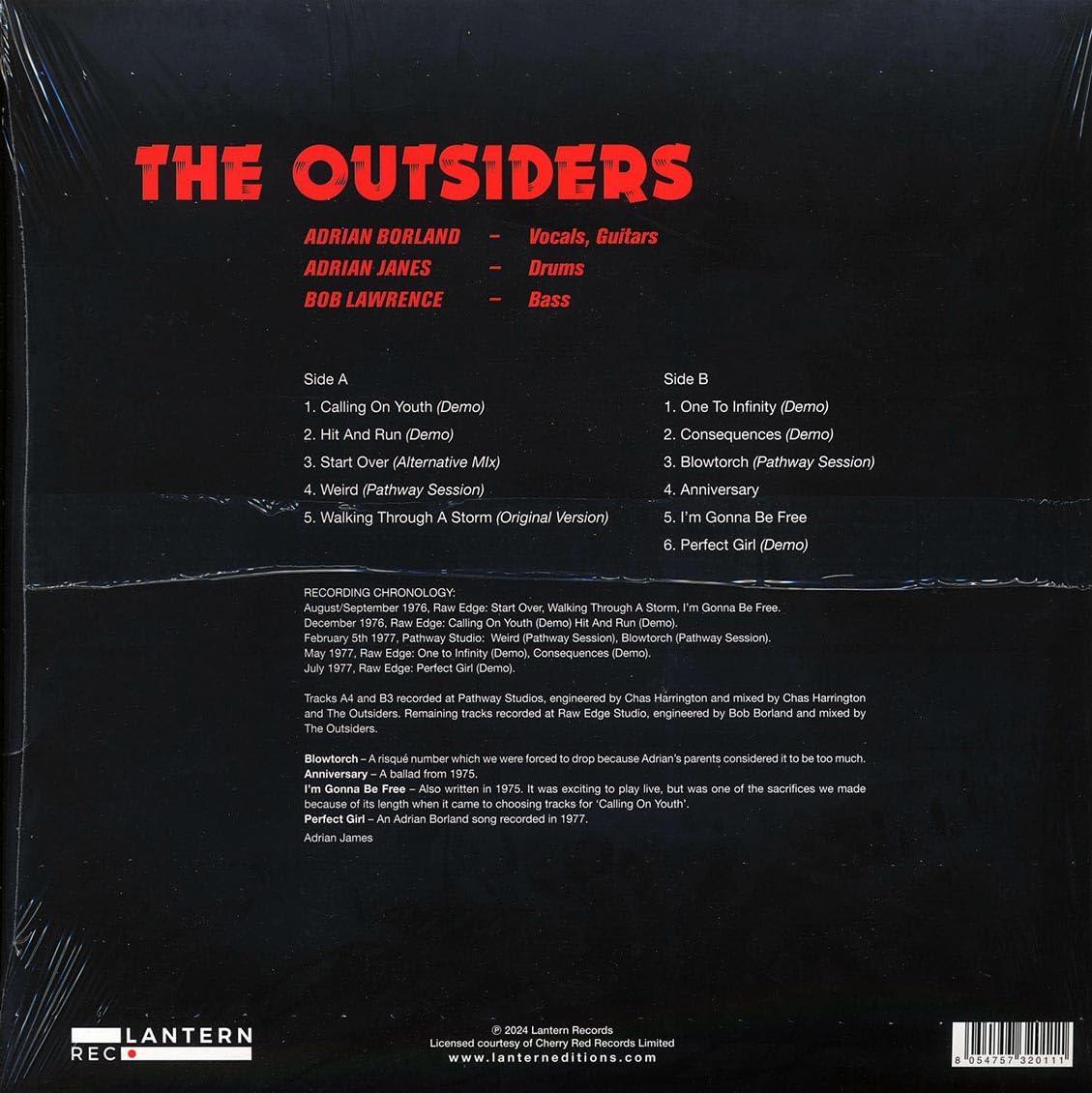 The Outsiders - Calling On Youth: One To Infinity Demos & Early Songs (Limited Edition, Red Vinyl) (Vinyl)