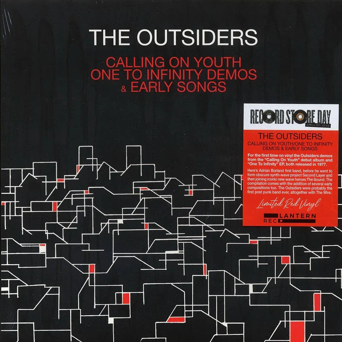 The Outsiders - Calling On Youth: One To Infinity Demos & Early Songs (Limited Edition, Red Vinyl) (Vinyl)