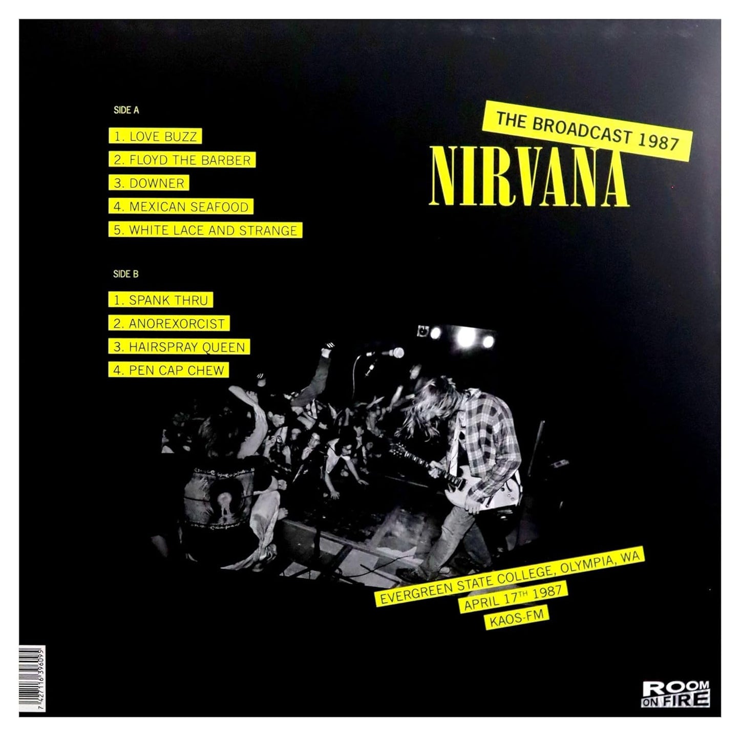 Nirvana - Broadcast 1987 (Broadcast Import) (LP)