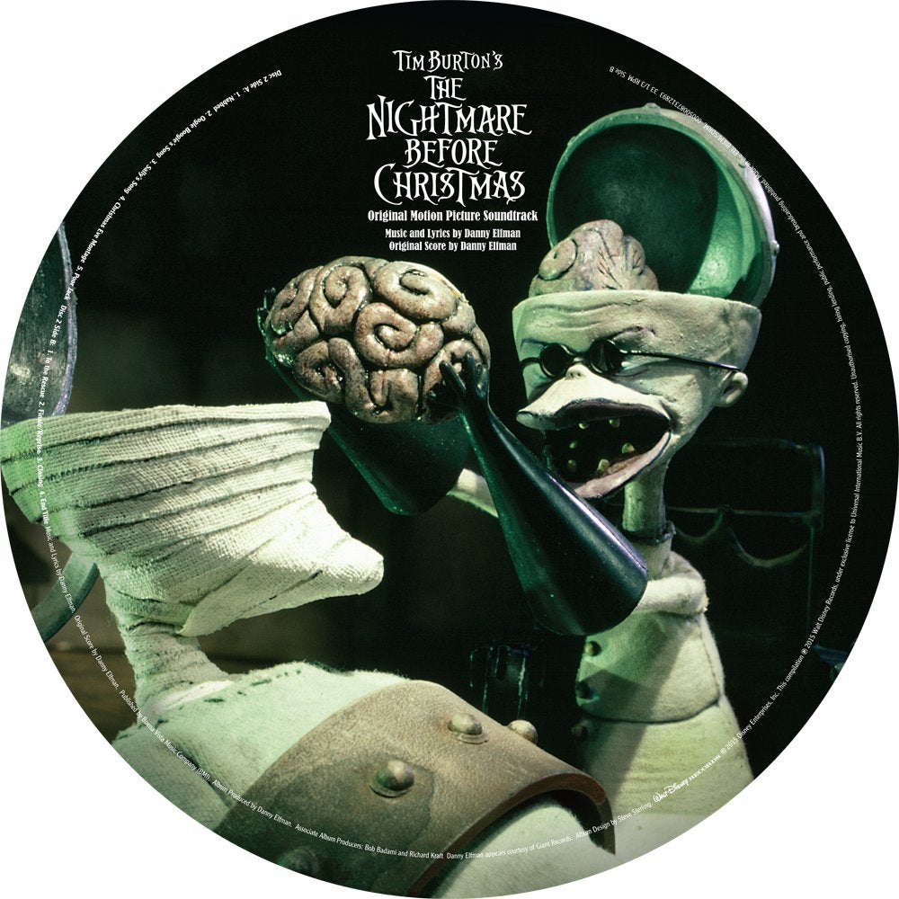 Various Artists - The Nightmare Before Christmas (Limited Edition, Picture Disc Vinyl) (2 LP) - Joco Records