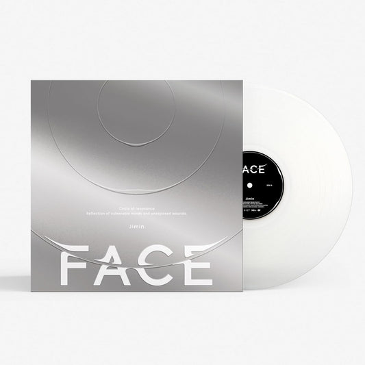 Jimin (BTS) - FACE (Limited Edition, Opaque White Vinyl) (LP) - Joco Records