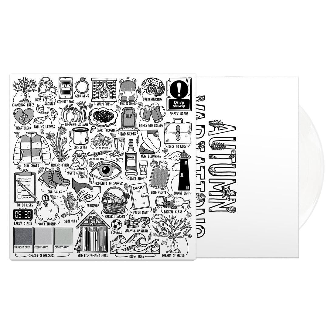 Ed Sheeran - Autumn Variations (White Vinyl) (LP) - Joco Records