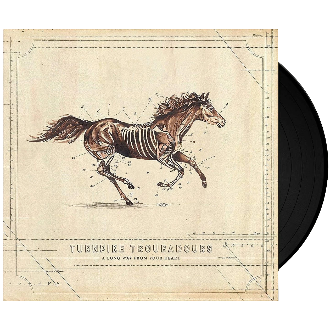 Turnpike Troubadours - A Long Way From Your Heart (2 LP) - Joco Records