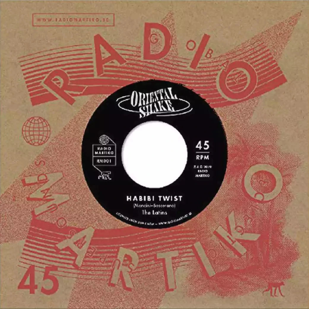 The Latins / Alba & Orchestre Aris - Habibi Twist / Alba's Shake (7-Inch Vinyl Single)